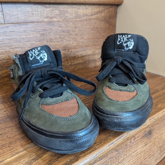 Vans Skate shoe Half Cab - Beef/Broccoli Size 4.5 - Picture 15 of 15
